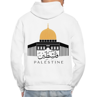 DOME OF THE ROCK UNISEX HOODIE - white